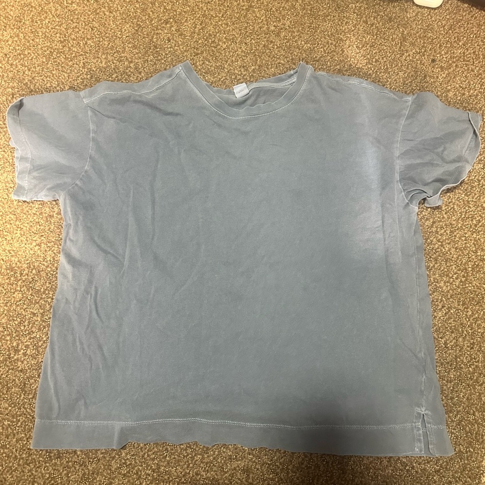 Oversized blue tshirt